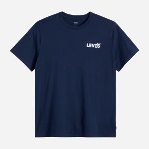 Levi’s Logo Suede M – T-shirt – Uomo – Blu