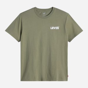 Levi’s Logo Suede M – T-shirt – Uomo – Verde