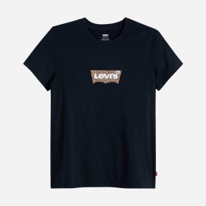 Levi’s Small Logo W – T-shirt – Donna – Antracite