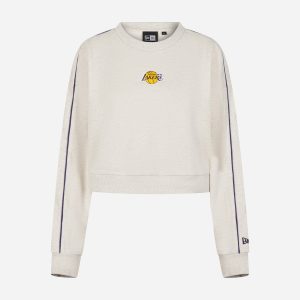 New Era Los Angeles W – Felpa – Donna – Beige