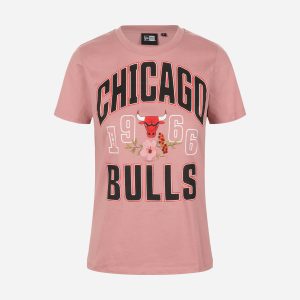 New Era Chicago Bulls W – T-shirt – Donna – Rosa