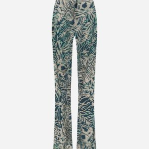 Deha Flare W – Leggings – Donna – Verde