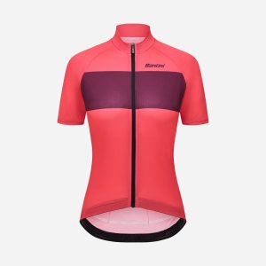 Santini Racing Virtus W – Maglia Ciclismo – Donna – Color Mix