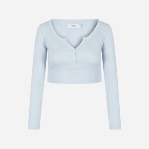 Dack’s Serafino W – T-shirt – Donna – Azzurro