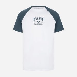 Arena Athletic Progress M – T-shirt – Uomo – Bianco