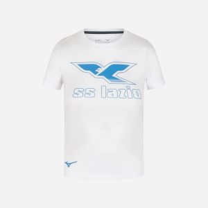 Mizuno Lazio 125th Jr – Abbigliamento Calcio Ufficiale – Bianco