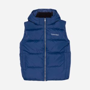 Calvin Klein Jeans Comfy Jr – Gilet – Blu
