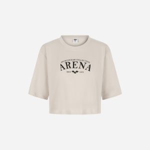 Arena Athletic Essential W – T-shirt – Donna – Bianco