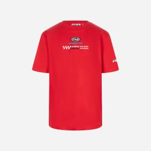 Fila Contemporary Street Style Jr – T-shirt – Rosso