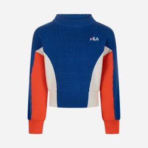 Fila Contemporary Street Style Jr – Felpa – Blu Royal