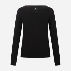 Dack’s Athleisure W – T-shirt – Donna – Nero