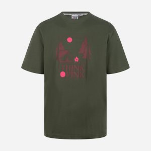 Think Pink Gopcore M – T-shirt – Uomo – Verde