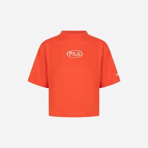 Fila Contemporary Street Style W – T-shirt – Donna – Rosso