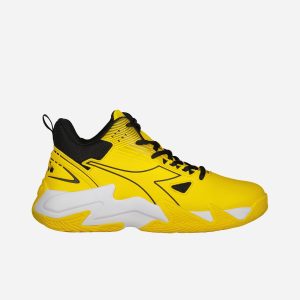 Diadora Assist 4 Cs M – Scarpe Basket – Uomo – Giallo
