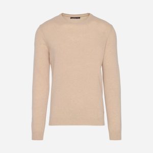 Best Company Lambswool M – Maglione – Uomo – Beige