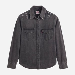 Levi’s Borchie W – Camicia – Donna – Nero