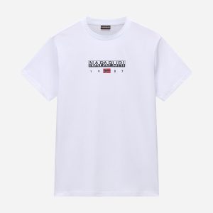 Napapijri Bandiera M – T-shirt – Uomo – Bianco