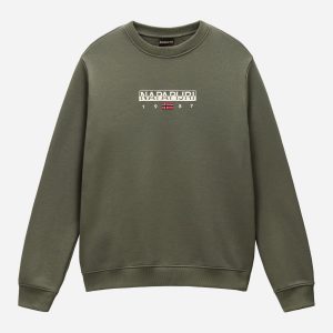 Napapijri Flag M – Felpa – Uomo – Verde