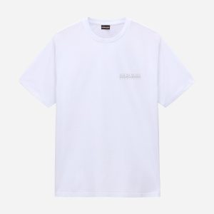 Napapijri Back Logo M – T-shirt – Uomo – Bianco