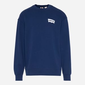 Levi’s Logo Batwing M – Felpa – Uomo – Blu