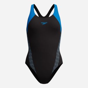 Speedo Hyperboom Splice W – Costume Piscina – Donna – Nero