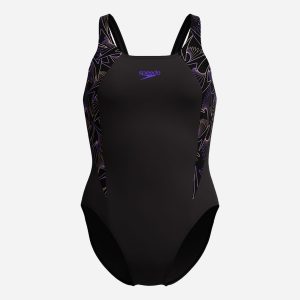 Speedo Hyperboom Splice W – Costume Piscina – Donna – Nero