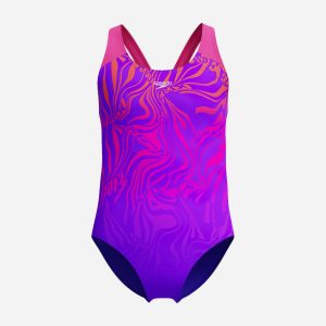 Speedo Digital Placement Jr – Costume Piscina – Blu