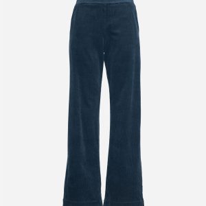 Deha Velvet Palazzo W – Pantalone – Donna – Blu