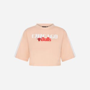 New Era Chicago Bulls Big Logo W – T-shirt – Donna – Rosa