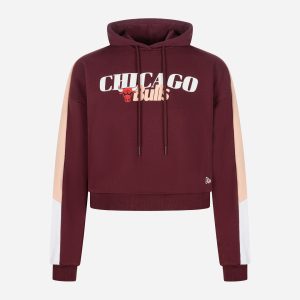 New Era Chicago Bulls W – Felpa – Donna – Rosso