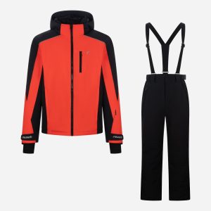 Reusch Basic Level M – Completo Sci – Uomo – Rosso