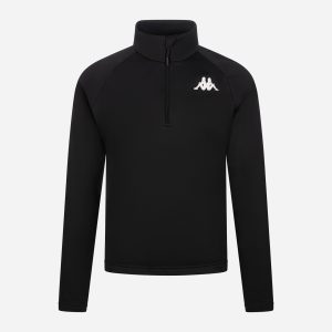 Kappa Half Zip M – Pile Sci – Uomo – Nero