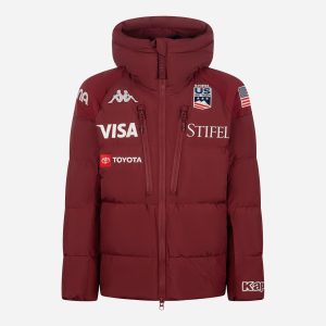 Kappa Usa Ski Team M – Giacca Sci – Uomo – Rosso