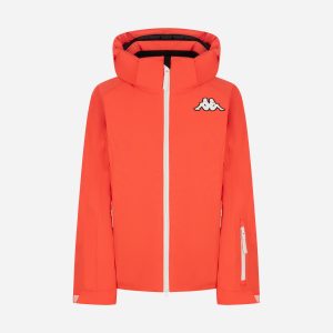 Kappa 8cento Jr – Giacca Sci – Rosso