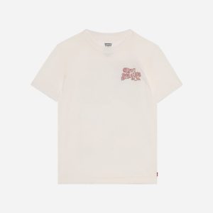 Levi’s Cowboys Back Jr – T-shirt – Bianco