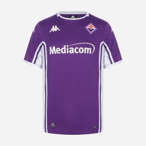 Kappa Fiorentina Home Kombat 25-26 M – Maglia Calcio Ufficiale – Uomo – Viola