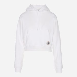 Converse Crop W – Felpa – Donna – Bianco