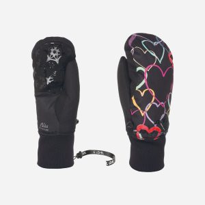 Level Coral Grafic W – Guanti Sci – Donna – Nero