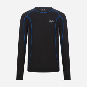 8848 Mountain Essential M – Maglia Intimo Tecnico – Uomo – Nero