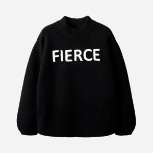 Name It Fierce Jr – Maglione – Nero