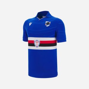 Macron Sampdoria Home 25-26 Jr – Maglia Calcio Ufficiale – Color Mix