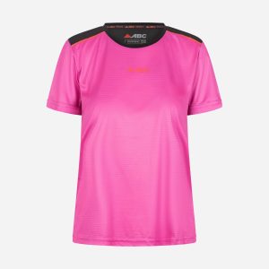 Abc Tech W – T-shirt Running – Donna – Rosa
