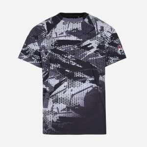 Fila Padel Match M – T-shirt Tennis – Uomo – Nero