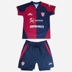 Eye Cagliari Home 25-26 Jr – Abbigliamento Calcio Ufficiale – Color Mix