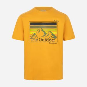 8848 Essential M – T-shirt – Uomo – Giallo