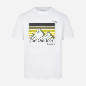 8848 Essential M – T-shirt – Uomo – Bianco