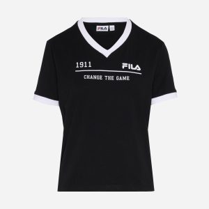 Fila Contemporary Street Style W – T-shirt – Donna – Nero
