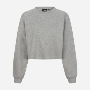 Abc New Basic W – Felpa – Donna – Grigio