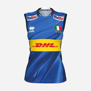 Errea Ufficiale Italia 25 Gara – Maglia Volley – Donna – Blu