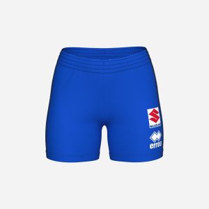 Errea Ufficiale Italia 25 Gara – Pantaloncini Volley – Donna – Blu